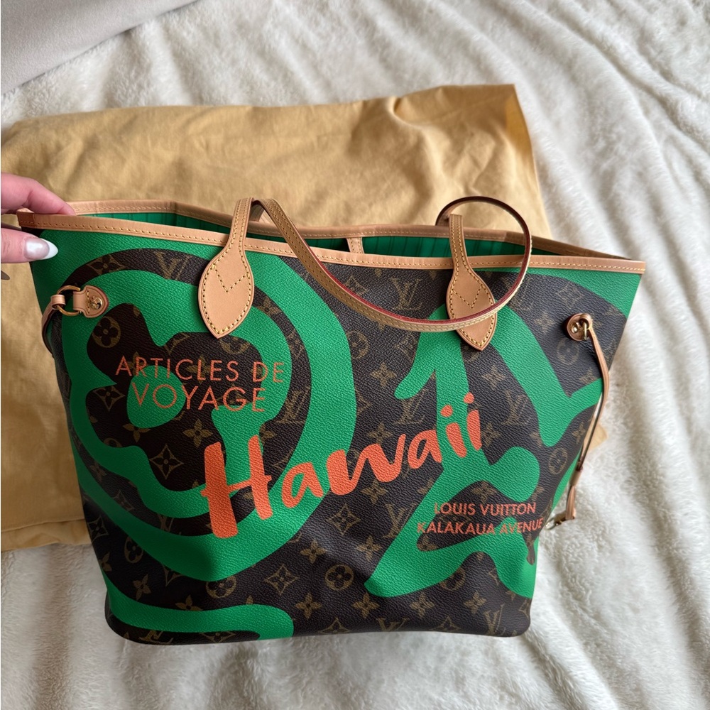 Louis Vuitton Neverfull MM MonogramTahitienne Hawaii